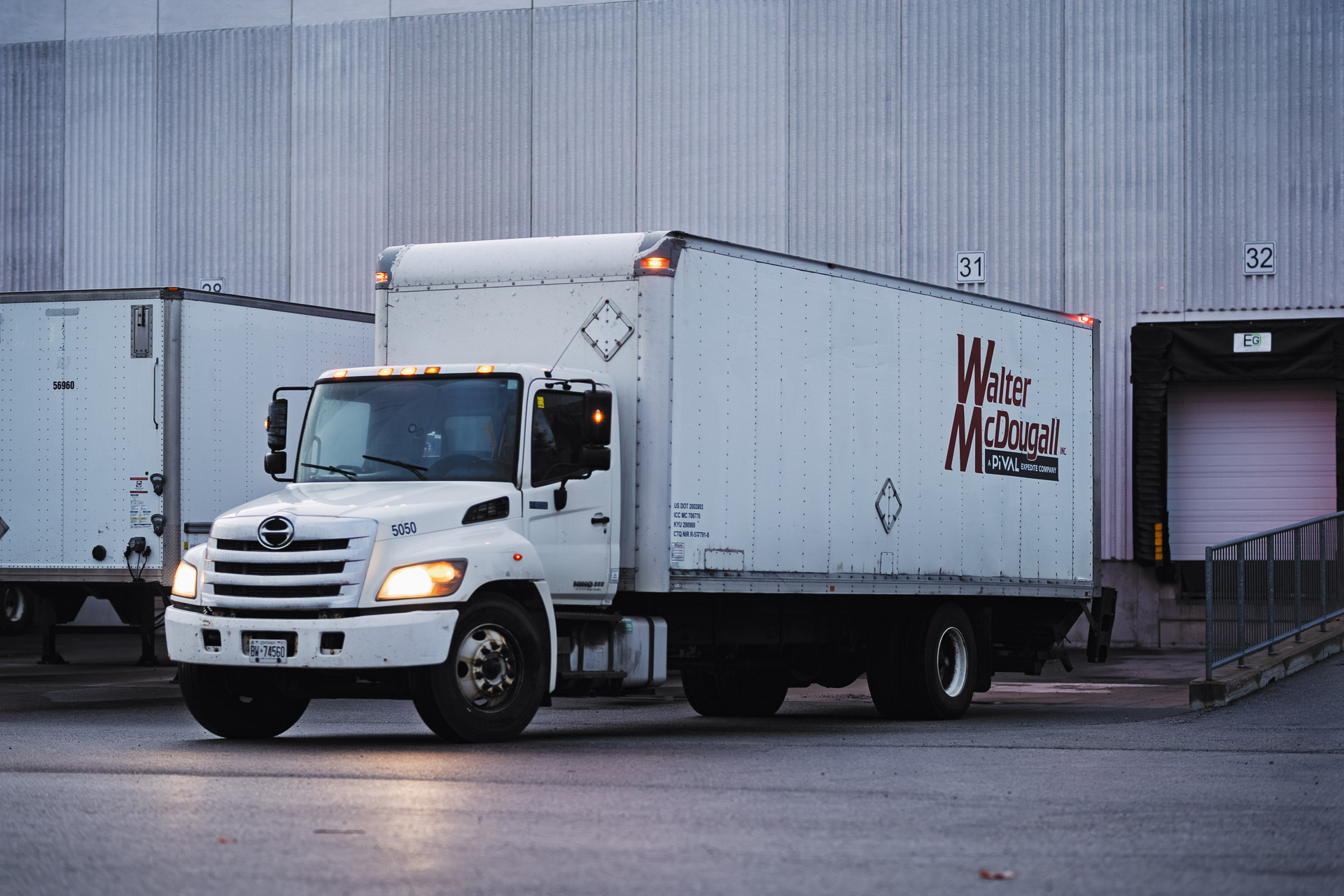 PIVAL Delivery truck